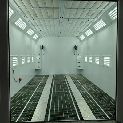 Diesel-Turbo-Ventilator Autospray Booth 32 Stück Infrarotlampen einfach zu bedienen