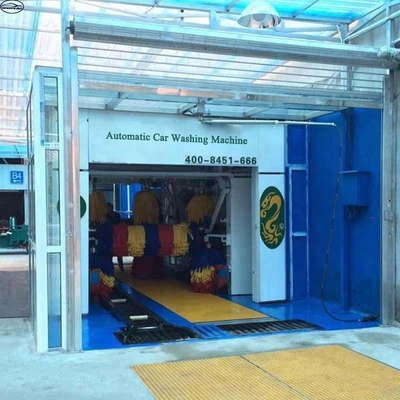 Automatische Waschsysteme aus Edelstahl-Tunnel mit 9 Bürsten
