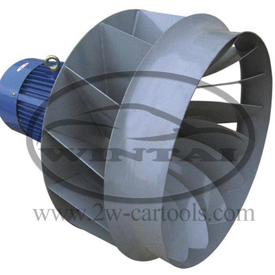 48 Stück LED-Lampen und 7,5 kW Auspuffventilator CE-zugelassener Sprühschrank für Automotive-Bemalung