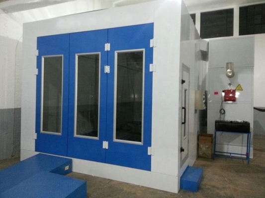 CE-zertifizierte Autosprühkabine mit Luftzirkulationssystem 1 x 7,5 kW Direktantriebsventilator