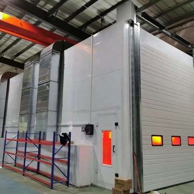 25m LKW Spray Booth mit Rockwool Wandplatte und verschiedene keine Ladegeschwindigkeit