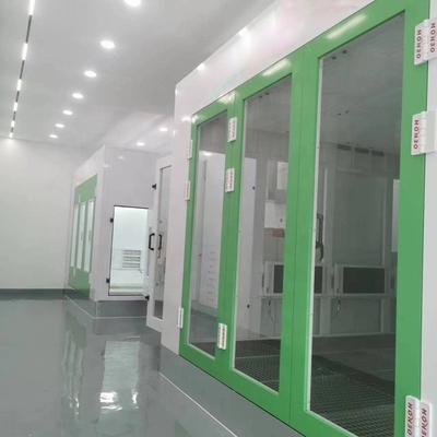 50mm Wandfarbe für Autos 15KW Hochgeschwindigkeit für Autospray Booth