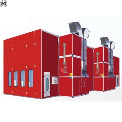 Lkw-Farbraum Bus-Spray-Stand mit 2 Sätzen von 11KW Einlassventilatoren und LPG-Heizquelle