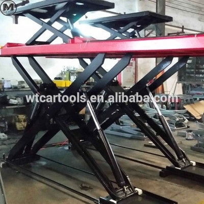45 Sekunden Hebzeit Schere Tragbare Autolift für Garage-Ausrüstung 3,5 t