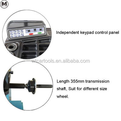 80kg WRB-085 LCD-Display Smart Reifen Balancer Maschine für 30" Felgen