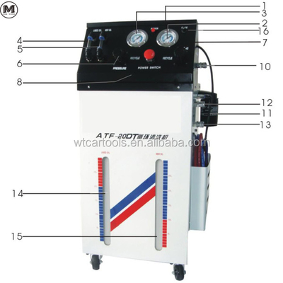 ATF-20DT ökonomische Automatikgetriebe Flüssigkeitswechsler und Reinigungsmaschine 220v