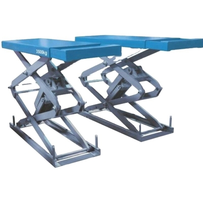 1510mm Plattformlänge Hydraulik-Schere Autolift 220v 2.2kw Für 4000kg Fahrzeuge
