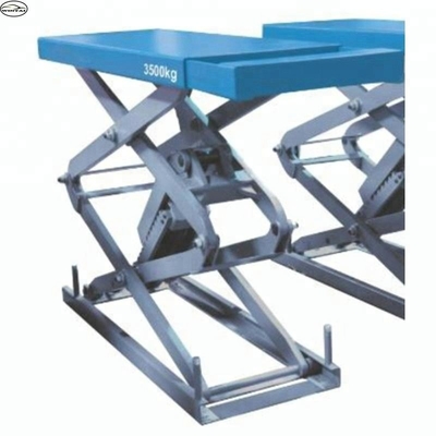 1510mm Plattformlänge Hydraulik-Schere Autolift 220v 2.2kw Für 4000kg Fahrzeuge