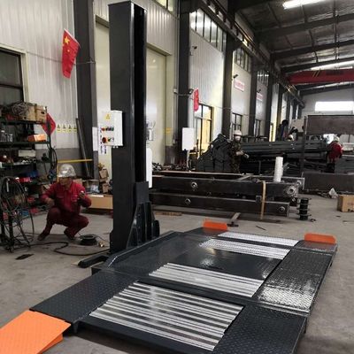 Vier-Säulen-Parklift für Fahrzeugaufzug, 12 Einheiten Ladekapazität, geringe Wartungskosten