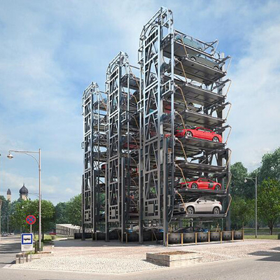 Motor-Kette-Antrieb vertikaler Rotations-Parklift für mehrstöckige 40 Tonnen Kapazität