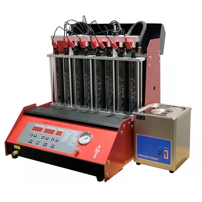 6 Zylinder Injektor Tester und Reiniger mit 600 Sekunden Injektionszeit und 250 Watt Leistung