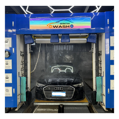 Matel Automatische Rollover-Autowaschmaschine mit Trocknungssystem und Radbürsten 3500KG