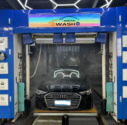 Matel Automatische Rollover-Autowaschmaschine mit Trocknungssystem und Radbürsten 3500KG