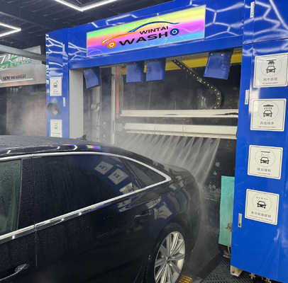 Matel Automatische Rollover-Autowaschmaschine mit Trocknungssystem und Radbürsten 3500KG