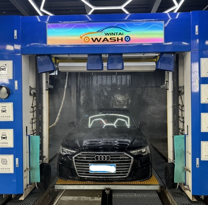 Automatisches Rollover-Autowaschsystem Galvanisierter Stahl mit Trocknungssystem