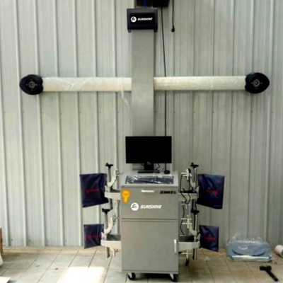 Hochpräzision 3D-Rad-Ausrichtung Maschine Stabiler Betrieb mit 4-Fuß-Klammer