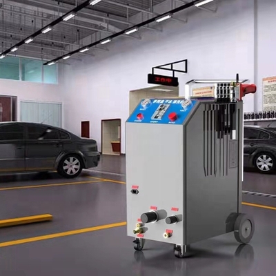 Graue Trockeneisstrahmaschine 1,5 kg/Min. Kapazität zur Reinigung von Kohlenstoff aus Fahrzeugmotoren