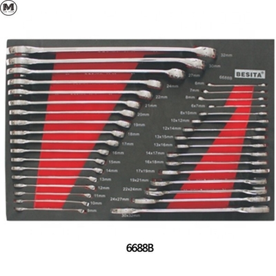 5pcs Räder Autoreparaturwerkzeug Trolley Einfache und bequeme Reparaturen mit 400 Pcs Werkzeug