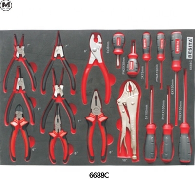 5pcs Räder Autoreparaturwerkzeug Trolley Einfache und bequeme Reparaturen mit 400 Pcs Werkzeug
