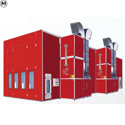 Dieselbrenner Lkw Sprühen Booth 220V 39KW mit LED-Licht und 11KW Ventilatoren