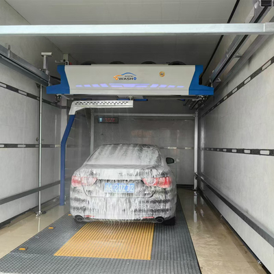 120 bar vollautomatische Waschmaschine für Autos 4 Lufttrockner Waschwasser-Recycling-System 360 Touch kostenlos Waschmaschine 24-Stunden-Service Automatischer Waschroboter