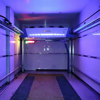 120 bar vollautomatische Waschmaschine für Autos 4 Lufttrockner Waschwasser-Recycling-System 360 Touch kostenlos Waschmaschine 24-Stunden-Service Automatischer Waschroboter