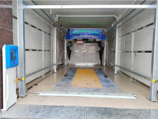 Gelbe WT-518A Gantry-Typ berührungslose Waschmaschine mit 5 kW Motorleistung