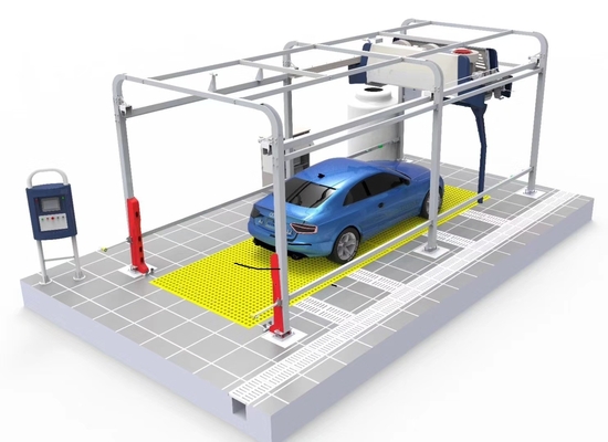 Gelbe WT-518A Gantry-Typ berührungslose Waschmaschine mit 5 kW Motorleistung