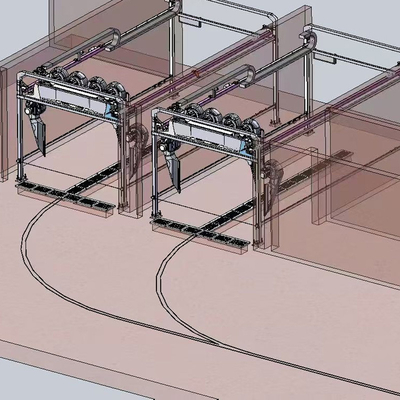 Portalwaschanlage 304 Edelstahl Automatische Berührungslose Autowaschanlage Robotische Berührungslose Autowaschanlage