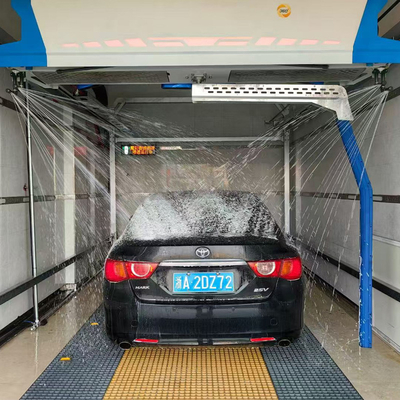 Hochdruck-Fully Automatic Car Wash System Berührungsfreie Autowaschmaschine mit einem Arm Umkehrosmose-Wassermaschine