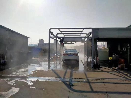 360-Grad-Rotationsarme Intelligente Bürstenlose Autowaschanlage Vollautomatisch