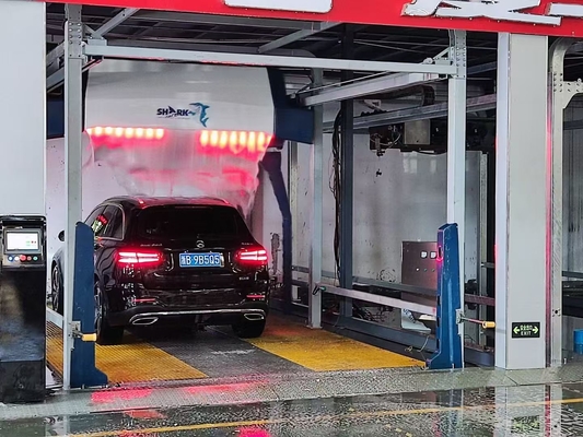 Drei-Achsen-Bewegung Berührungslose Autowaschanlage Hochdruck-Wasser-Spülung Auto-Waschanlage 360 Autowäsche Berührungslose Maschine