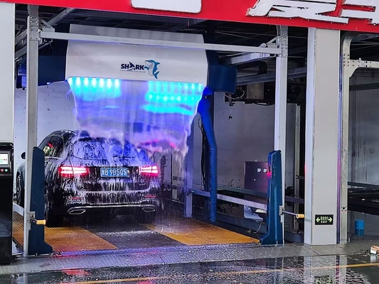 Drei-Achsen-Bewegung Berührungslose Autowaschanlage Hochdruck-Wasser-Spülung Auto-Waschanlage 360 Autowäsche Berührungslose Maschine