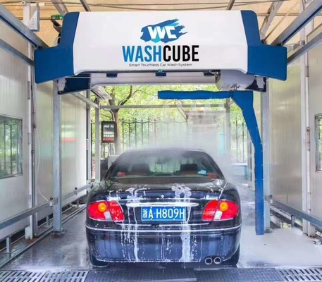 360 Berührungslose Autowaschanlage Hochdruck-Rollover-Autowaschmaschine 360 automatische Autowaschmaschine