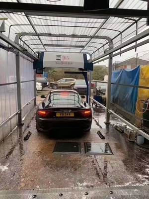 360 Berührungslose Autowaschanlage Hochdruck-Rollover-Autowaschmaschine 360 automatische Autowaschmaschine