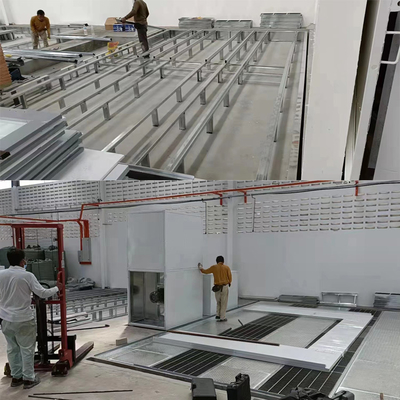 Dieselbrenner-Autospritzkabine für Autoreparaturwerkstätten