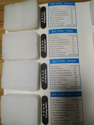 Spritzkabinen-Deckenfilter EU5 F5 Lackierkabinenfilter