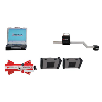 CCD-Lkw-Rad-Ausrichtungsmaschine mit LCD-Bildschirm Bus-Rad-Ausrichtungsausrüstung Schwerlast-Rad-Ausrichtungsmaschine