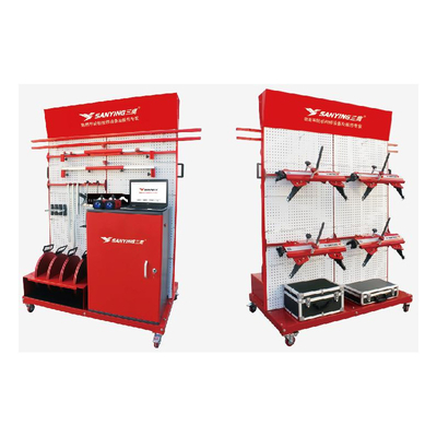 Kamerabasierte kommerzielle Radachsausrichtungssysteme 2,4 GHz Bluetooth-Funkübertragungstechnologie Bus-Achsvermessungsgeräte Schwerlast-Achsvermessungsmaschine