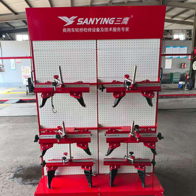 LKW-Achsvermessungsmaschine, kamerabasiertes kommerzielles Achsvermessungssystem   2,4 GHz Bluetooth-Funkübertragungstechnologie, Bus-Achsvermessungsgerät