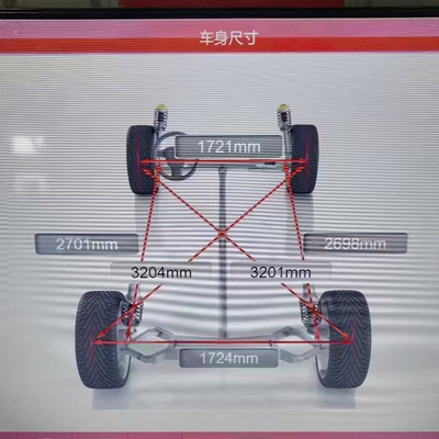 BIVEO Wirtschaftliche 3D-Automotive Ausrichtungsausrüstung 80kg mit 32" Bildschirm