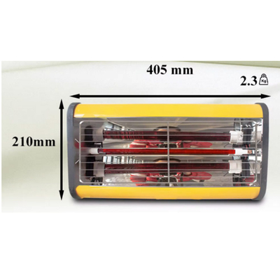 Infrarotfarben-Bäcklampe Handheldfarben-Heilungsanlage Auto-Bäcklampen