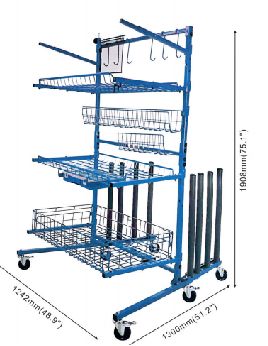 Multifunktionale Autolack-Gestelle, Autolift-Lackgestelle, Hochwertiger Lackierrahmen
