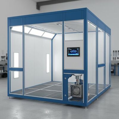G10 Dieselbrenner Autospray-Stall mit digitaler Steuerung und 300 mm Stahlkonstruktion für Automotive Lackierung