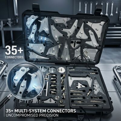 35 Stück ATF-Adapter-Set mit Öldruckmessgerät